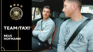 Gehen Marco Reus und Jonas Hofmann in Führung? ‍️ | DFB Team-Taxi