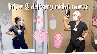 get ready with me for my 12 hour night shift ~ labor & delivery nurse