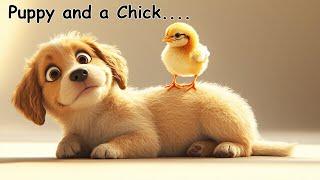  Dog and Chick Song: Fun Music and Rhyme for Kids   #Cartoons for Kids | #puppy