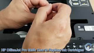 HP OfficeJet Pro 6230: How to Change/Replace Ink Cartridges