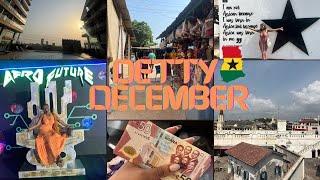 GHANA TRAVEL VLOG | DETTY DECEMBER 2023, AFROFUTURE, CAPE COAST, PARTYING TILL SUNRISE | ENJOYMENT