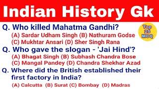 Indian history gk || Modern history gk|| Gk for competitive exam || Let's Know Everything