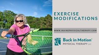 Simple Exercise Modifications