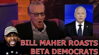 Bill Maher Visits White House And ROASTS Democrats For Pushing Beta Male Tim Walz To Fight Trump!