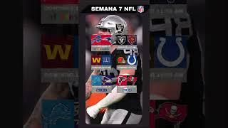 ¿Dónde ver la semana 07 de la NFL?|#nflmx #nflespañol #nflmexico #futbolamericano #nflenespañol