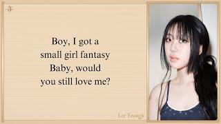 Lee Young ji 'Small girl (feat. D.O.)' Easy Lyrics