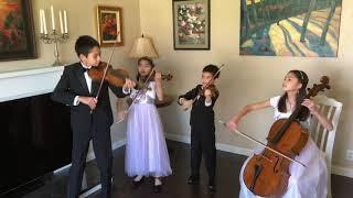 Mozart’s Eine Kleine Nachtmusik by siblings ages 7, 10, 12, 13