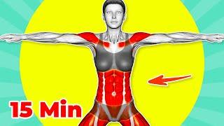  Hartnäckiges Bauchfett? Nicht mehr  Halten Sie Abstand mit dieser 15-minütigen Routine!