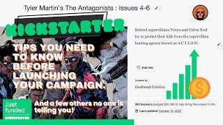 How to have a successful Kickstarter for your comic book!