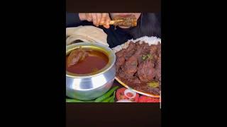 Mutton curry with puri #mukbang #bigbiteschallenge #eatingshow #rufyeats #foodchallenge #food #eatin