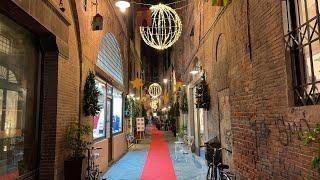 The Red Carpet to Via Fillungo | Lucca, Tuscany, Italy  | Christmas  | Live Travel