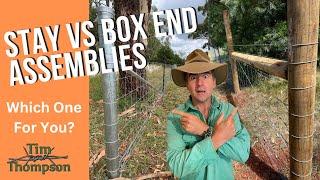 Fence End Assembly Showdown! Steel Stay Vs Timber Box Which is Best for your Farm? How to Build Both