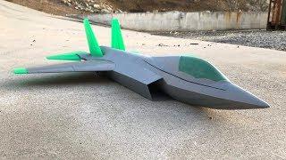 3D Printed Modern Fighter Jet First Flight | 3D Flight