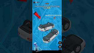 WTF? I Found Funny Upside Down Car In Google Earth! #shorts #map #earth