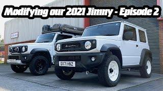 Modifying our 2021 Jimny - Episode 2