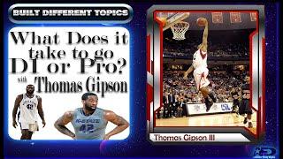 Thomas Gipson - How to became a D1 Athlete & Go Pro #Gipson