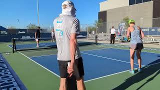 Gold Medal Match: Mixed 5.5 60+ at Nationals 2024 Pickleball