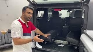 Mahinda Thar 6 Seater | Side Facing Seats | Sliding Windows