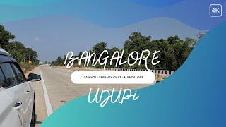 Bangalore to Udupi (Manipal) via Shirady Ghat and Mangalore - 4K UHD - India DriveLapse