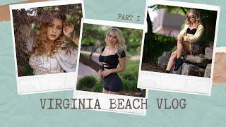 Virginia Beach Vlog // BTS Photoshoots