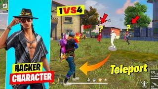 Santino Teleport Makes You Hacker  20 Kills Solo vs Squad Op Gameplay Free Fire Malayalam️