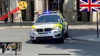 Metropolitan Police ARV Responding At Insane Speeds Catching Air Time !!! [ARMED RESPONSE]