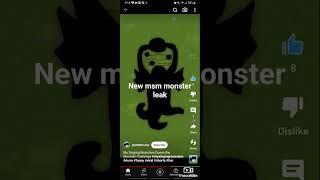 New monster leak msm #mysingingmonsters #music #animation #gaming #viral #animal #2024