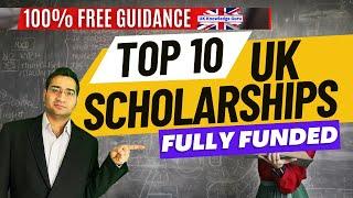 Top 10 UK Scholarships for 2025 – Study Free Now!