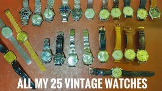 All my vintage watches !