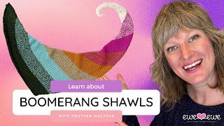 Boomerang Shawls: Knit this Stylish Shape!