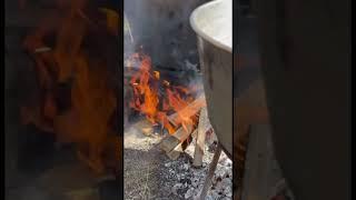 Какая свадьба без главного блюда, и обязательно на костре! #кавказ #ингушетия #свадьба#вайнахи