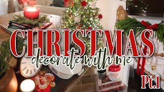 CHRISTMAS DECORATE WITH ME 2022 |Traditional Christmas Decor