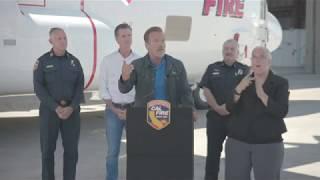 CAL FIRE C-130 Press Conference - August 1, 2019