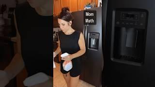 Mom Math be like #funnyshorts #momlife #funnyvideo #humor #mom #funny #relatable #motherhood