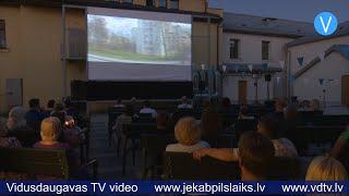 Jēkabpilī atklāts jauns kino placis