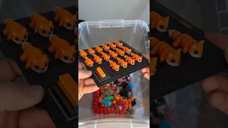 Orrrange Foxes  #3dprinting #3dprinted #shorts #fox #toys #bambulab #keychain #3d