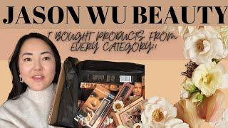 NEW: JASON WU BEAUTY | I BOUGHT PRODUCTS FROM EVERY CATEGORY | SWATCHES & TRY ON