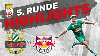 SK Rapid - FC Red Bull Salzburg 5. Runde ADMIRAL Bundesliga 2024/25