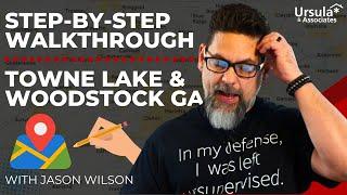 Discover the Hidden Gems of Towne Lake & Woodstock GA | Map | 2024