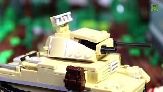 Lego ww2 Panzer 2 из Китая с Алиэкспресс