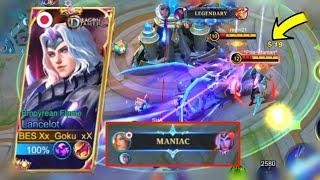 MYTHIC LANCELOT MANIAC ! | MOBILE LEGENDS