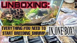 WHATS IN THE BOX?! Is it Worth the Money? Unboxing Aquatic Arts New Neocaridina Shrimp Breeder Box