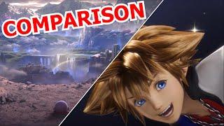 Sora Reveal Trailer X World Of Light Trailer X Lifelight — Full Head to Head Comparison SSBU