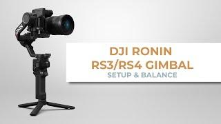 How to EASILY Balance Your DJI Ronin RS3 or RS4 Gimbal - Step-by-Step Guide