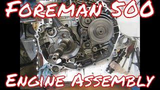 Foreman 500 Aircooled engine assembly