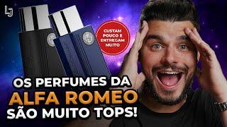 OS PERFUMES DA ALFA ROMEO SÃO MUITO TOPS! CUSTAM POUCO E ENTREGAM UMA QUALIDADE EXCELENTE!