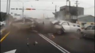 【完整視角】0503雲林斗南豐田工業區嚴重車禍