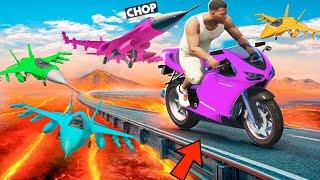 GTA 5 CHOP AND FROSTY RACE AND DESTROY EACH OTHER