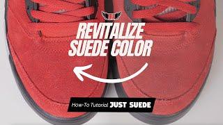 How to Restore Suede Color - Raging Bulls Just Suede Shoe Cleaning Tutorial