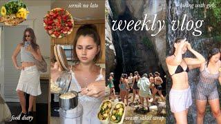 sernik na lato, tydzień jedzenia, hike z dziewczynami | weekly vlog